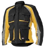 Firstgear TPG Rainier Mens Motorcycle Jacket Black/Yellow S