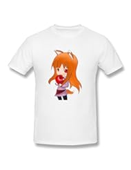 Apparel: Kazzar Mens Holo Chibi Spice And Wolf T Shirt L