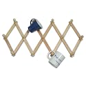 Fox Run Expanding Beechwood Coffee Mug Wall Rack