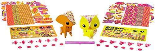 AmiGami Fox and Owl Figure 2-Pack