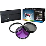 Polaroid 58mm 3 Piece Filter Kit UV Circular Polarizer FLD - PL3FIL58