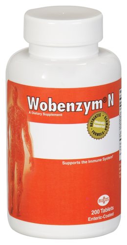 Cover image : Naturally Vitamins - Wobenzym N, 200 tablets