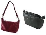 Petite Handbags with Woven Buckled Straps