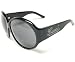Gucci Sunglasses GG 2927/S/Strass 807BN Black Frame with Swarovski Austrian Crystal Rhinestone Logo and Gray Oversized Lenses