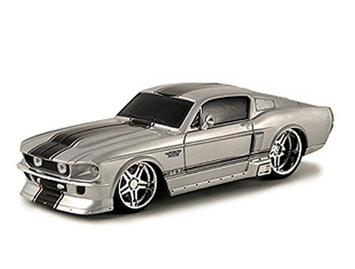 Childrens Toyshop  Toys : Ford Mustang GT (Pro Rodz) in Silver (1:24 scale) Radio Controlled Car