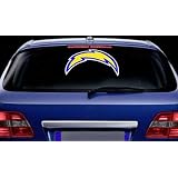 CHARGERS FOOTBALL BOLT Vinyl Sticker Decal (Giant 10 Layered Vinyl) 