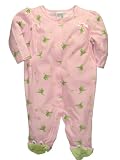 Little Me Baby Girls Frog Footie