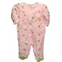 Little Me Frog Layette Pink, Preemie