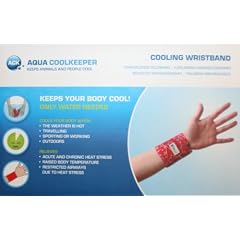50AQWRRW AQUA COOLKEEPER� k�hlendes Armband Red Western Gr��e: S bis 21cm Arm- oder Beinumfang