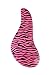 Suprent Zebra-stripe Detangling Hair Brush, Professional Pain-free Detangler for All kinds of Hair Types, Adults & Child, Pink