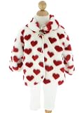 bebe - 3 Pc. Fur Heart Outfit