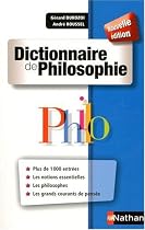 Dictionnaire de Philosophie