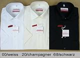 MARVELiS-Hemd SLIM-FIT halbarm bügelfrei 4700 popeline weiß,champanger,schwarz