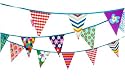 Large Colourful Apple Cotton Bunting - 11.5m long - Engel/Life's A Party