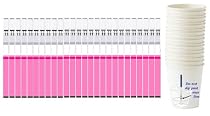 Combo Early Pregnancy Test Strips (HCG) Kit - Up to 5 Days Early Extra Sensitive - 25 Medium Test Strips & 25 Cups