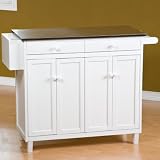 The Randall Kitchen Cart with Optional Stools