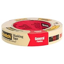 3M Scotch Greener Masking Tape for Performance Painting, 0.94-Inch by 60.1-Yard, 1-Pack
