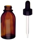 View Details for Kimble Kimax, Amber Glass Dropping Bottle With Glass Dropper, 30mL (Case of 12)
