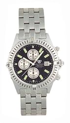 Jules Jurgensen Men's 7668S Chronograph Watch