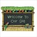 Indoor/Outdoor Decor - Welcome To Our Spa