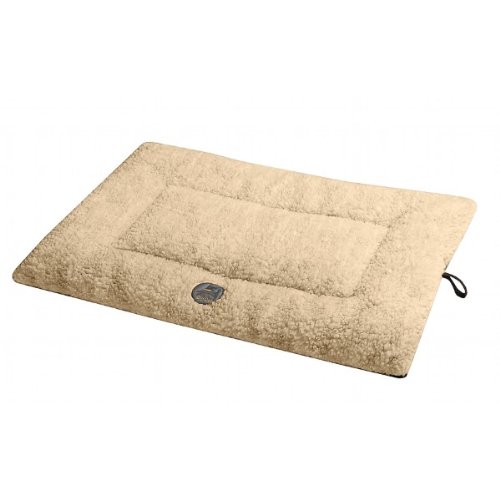 OllyDog Berber Fleece-Microsuede Dog Bed - Large, Rectangular