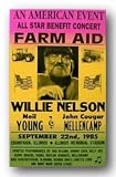 Farm Aid by Reproduction Concert Poster 14