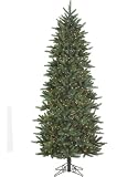 7.5' Slim Fresh Cut Dakota Frasier Pre-Lit Artificial Christmas Tree - Clear
