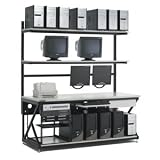 Kendall Howard 72" Performance LAN Work Bench with Full Bottom Shelf