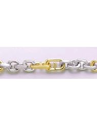 Gold Bracelet 8.25 Yellow Gucci White Curb