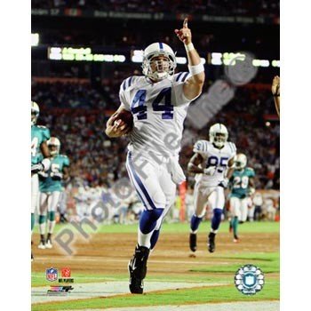 Dallas Clark Colts Touchdown 8x10 Photo