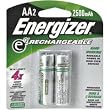 Energizer NH15BP-2 AA Nickel Rechargeable Batteries (2-Pack)