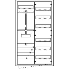 Striebel&John Z�hlerschrank komplett KS2215