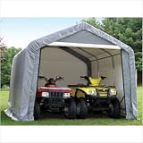 ShelterLogic Ultra Shed - Peak Style, 16Ft.L x 10Ft.W x 8Ft.H, Model# 72823
