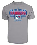 NHL Mens New York Rangers Sharpe T-Shirt By Old Time Hockey