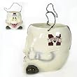 Mississippi State Bulldogs NCAA Halloween Ghost Candy Bucket (6.5)"