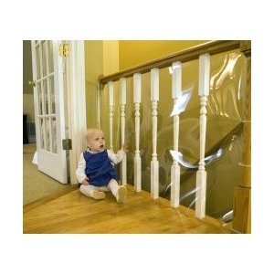 Clear Banister Guard Kit - 50 ft Roll - by Cardinal Gates - KS50