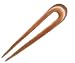 41gJ3Cg4ibL. SL75  Baerreis Original Design Hair Fork Rosebud Style Natural Exotic African Bubinga Wood Five Inch PRONG