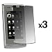3 Pack of Premium Reusable LCD Screen Protectors for LG Incite CT810