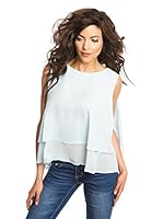 Star made with Swarovski Elements Blusa (Azul Claro)