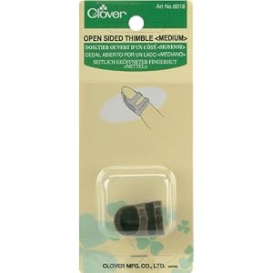 Clover-Open-Sided-Medium-Thimble-1-Per-Pack