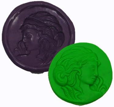 Paula Radke Silicone Mold- Cameo Facing Right