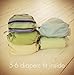Logan + Lenora Classic Wet Bag - Medium Cloth Diaper Wet Bag - Beach, Pool, Gym Bag for Swimsuits or Wet Clothes - Made in USA -Waterproof (Breezy Athenian)