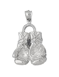 Clevereves14K White Gold Pendant Boxing 10 - Gram(s)
