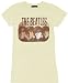 Junk Food The Beatles Image Beige Eggshell Juniors T-shirt Tee