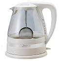 Aroma AWK-161 Clar-i-Tea 1-3/5-Liter Electric Water Kettle and Tea Brewer