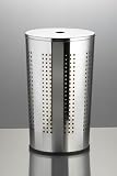 Axentia 282780 W�schebox mit Deckel verchromt mit Kunststoffboden