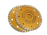 アイウッド ダイヤモンドカッター ウェーブ 乾式 コンクリート用 2枚入 外径105mmx刃厚2.2mmx内径20(15)mm