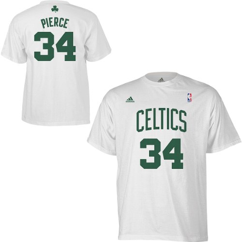 Adidas Boston Celtics Paul Pierce Game Time T-Shirt Large