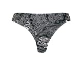 Kenneth Cole Paisley Hipster Pink/Black Swimsuit-bottoms