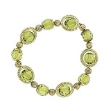 Rotating Chartreuse Green Beaded Bracelet